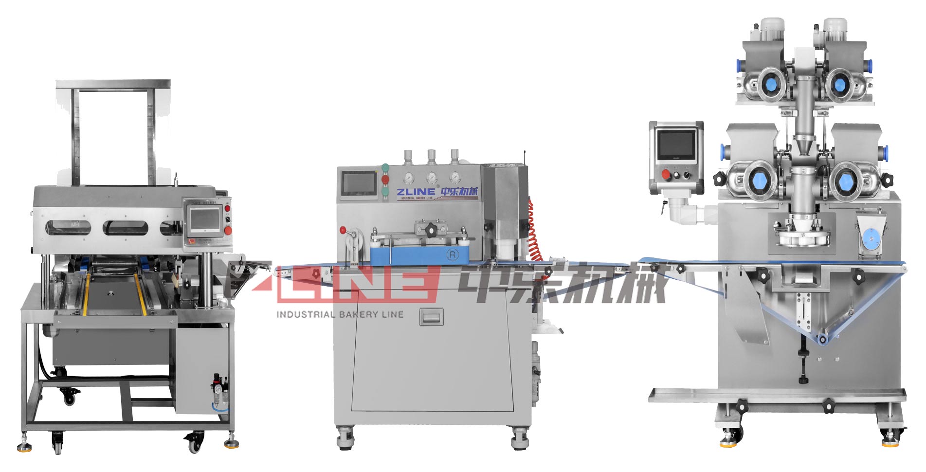 mooncake forming production line 