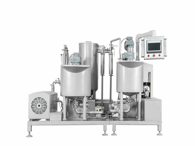 Small chiffon cake batter aerator for 180kg/h
