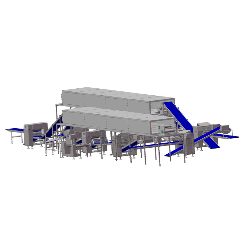 Zline Automatically waffle sticks production line