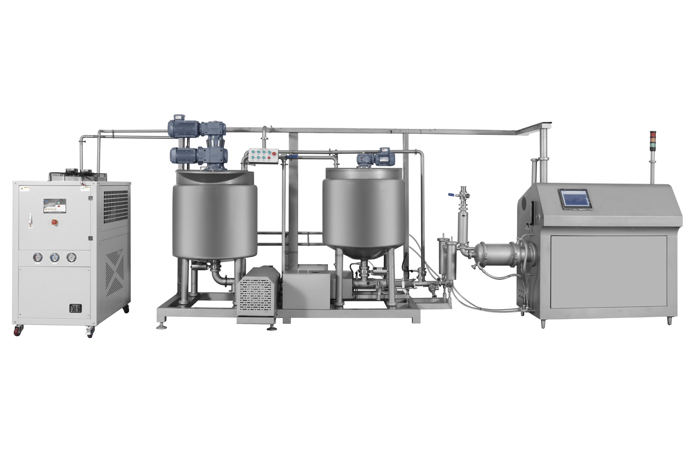 Fully Automatic Cake Batter Aeration Line