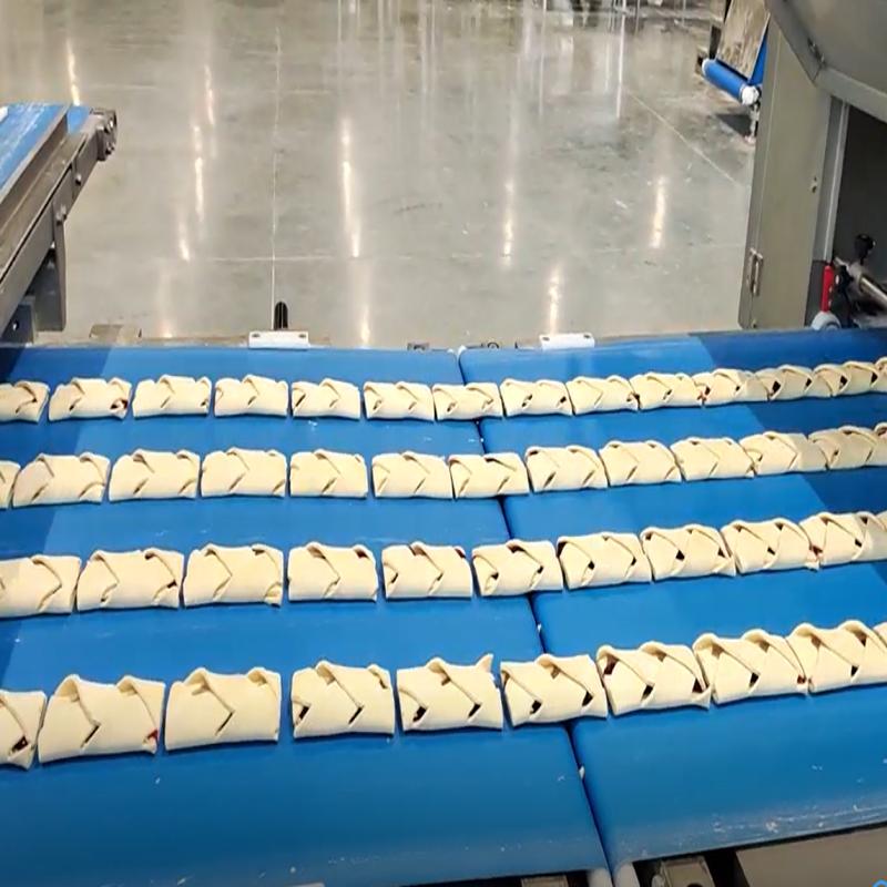 Automatic Danish Pastry Production Line | Laminated Dough Make-Up Line for Danish, Croissant & Puff Pastry